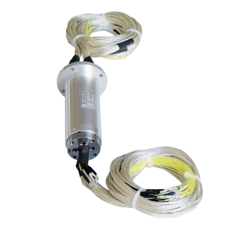 DHS035-27-3A Non-standard customization solid shaft slip ring 27channels 3A, view 3