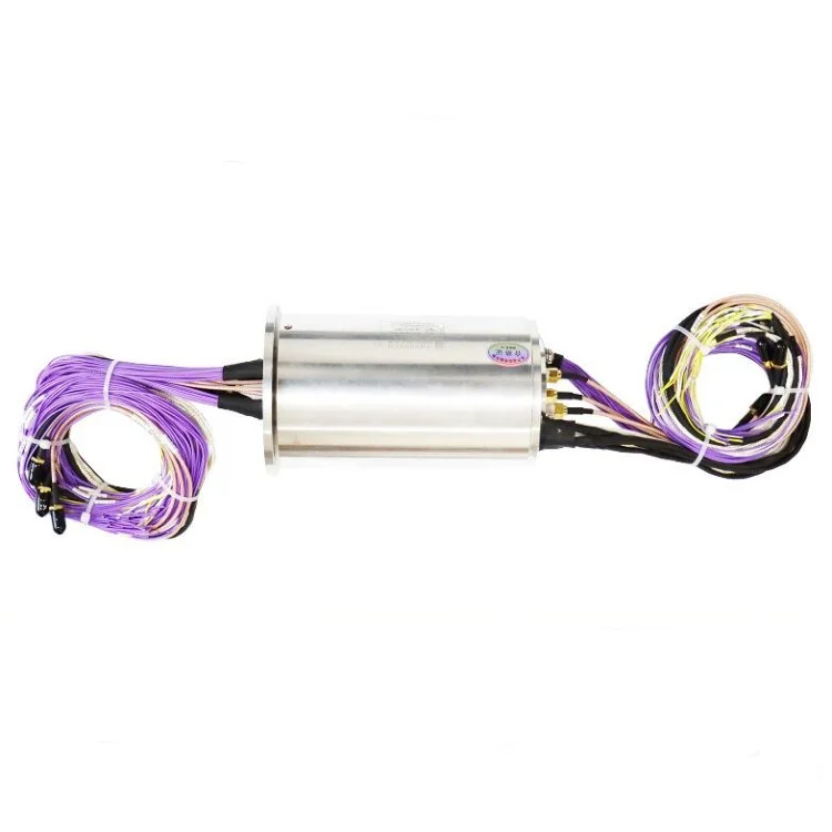 DHS090-51-3S solid shaft slip ring 51channels 90mm, view 2
