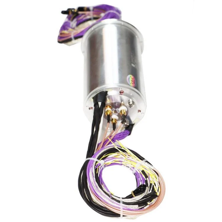 DHS090-51-3S solid shaft slip ring 51channels 90mm, view 3
