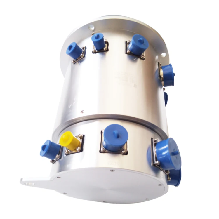 Ingiant Special custom aviation plug slip rings out diameter 200mm with 47 electrical channels — customized slip rings manufactured by INGIANT