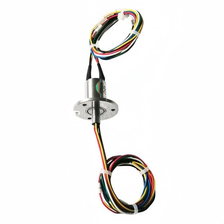DHS012-6-2A standard miniature capsule slip ring 6 channels 2A maintenance free — capsulated slip rings manufactured by INGIANT