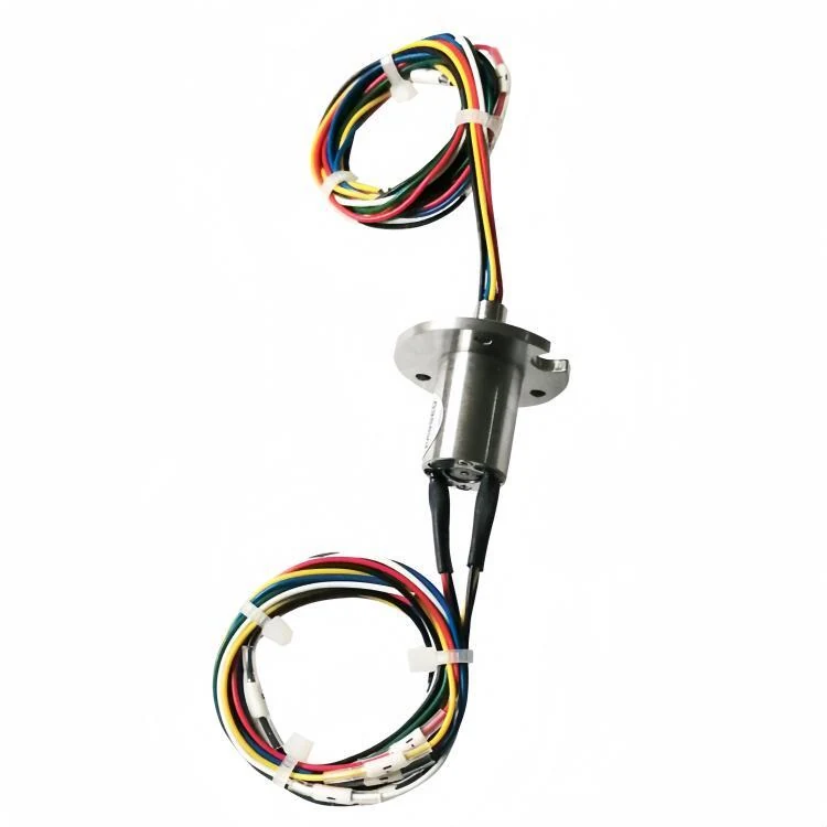 DHS012-6-2A standard miniature capsule slip ring 6 channels 2A maintenance free, view 2