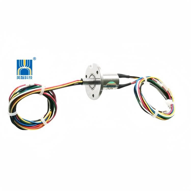 DHS012-6-2A standard miniature capsule slip ring 6 channels 2A maintenance free, view 3