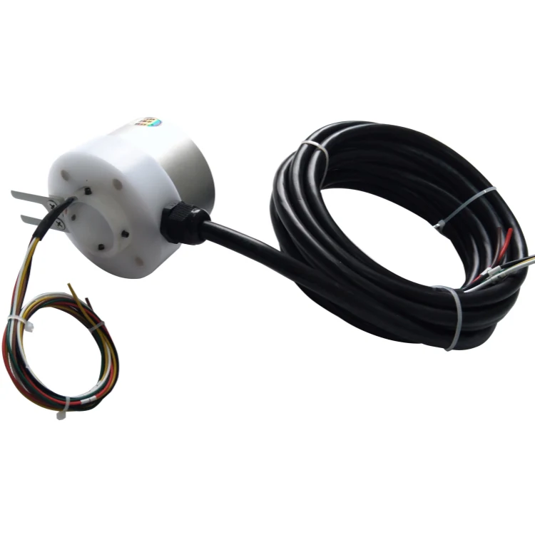 DHK035-6-10A through bore slip ring hole diameter 35mm 6channels 10A, view 3