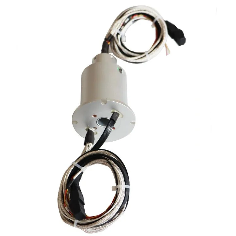 Ingiant DHK Series Through Bore Slip Ring Hole Size 14mm Mini — through bore slip rings manufactured by INGIANT