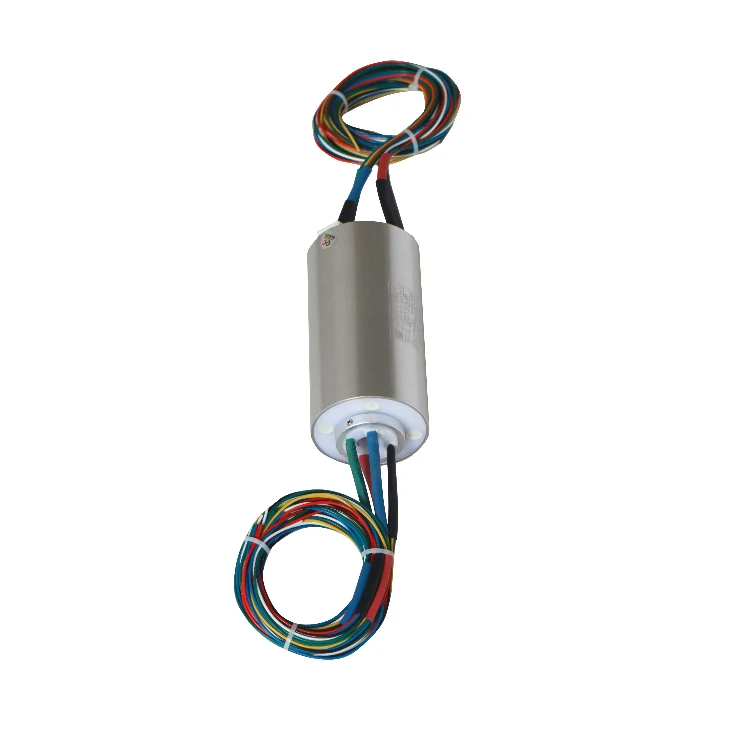 DHK012-24-5A-002 Standard DHK012 series through hole conductive slip ring 24 channels 5A/channel, view 3
