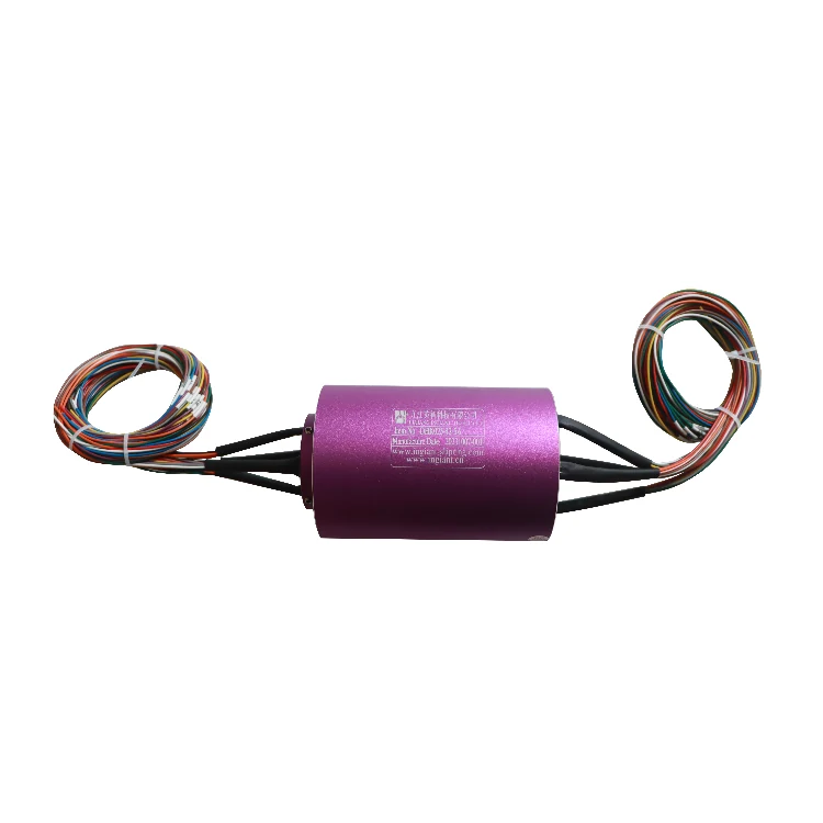 DHK025-42-5A Standard DHK025 series through hole conductive slip ring 42 channels 5A, view 2
