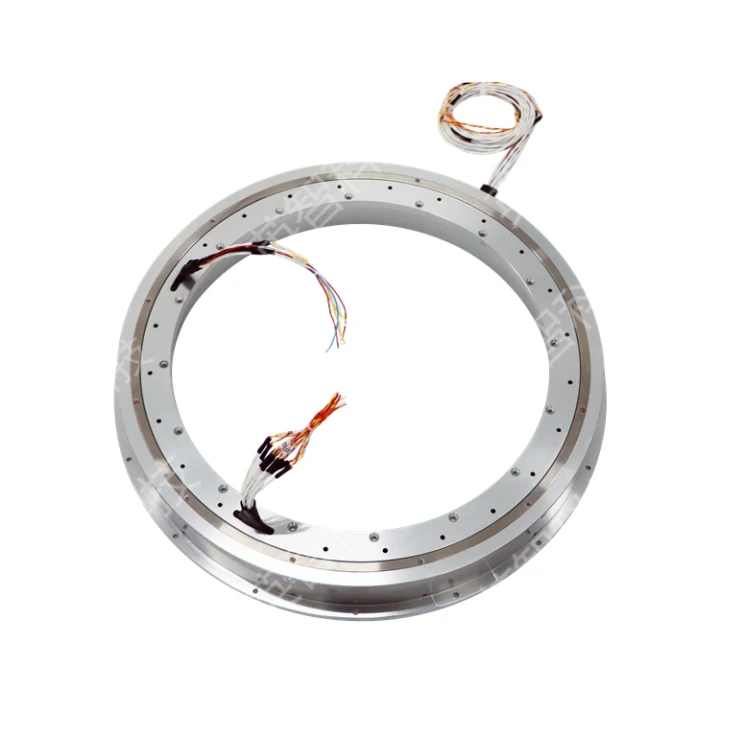 DHK327-30 Customized through hole pancake slip ring 327mm large pore size, view 2