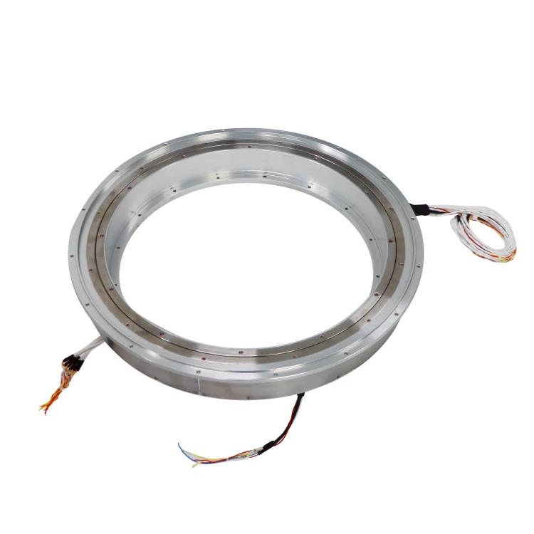 DHK327-30 Customized through hole pancake slip ring 327mm large pore size, view 3
