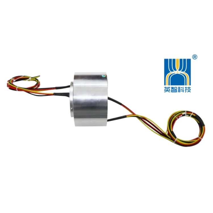 DHK070-6-20A 70mm through hole slip ring 6 channels 20A maintenance-free, view 2