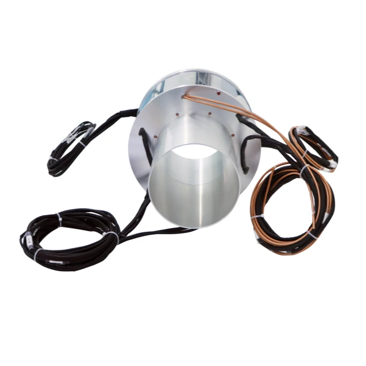 DHK156-70 Customized large diameter 156mm through hole slip ring for automatic potting machines, view 2