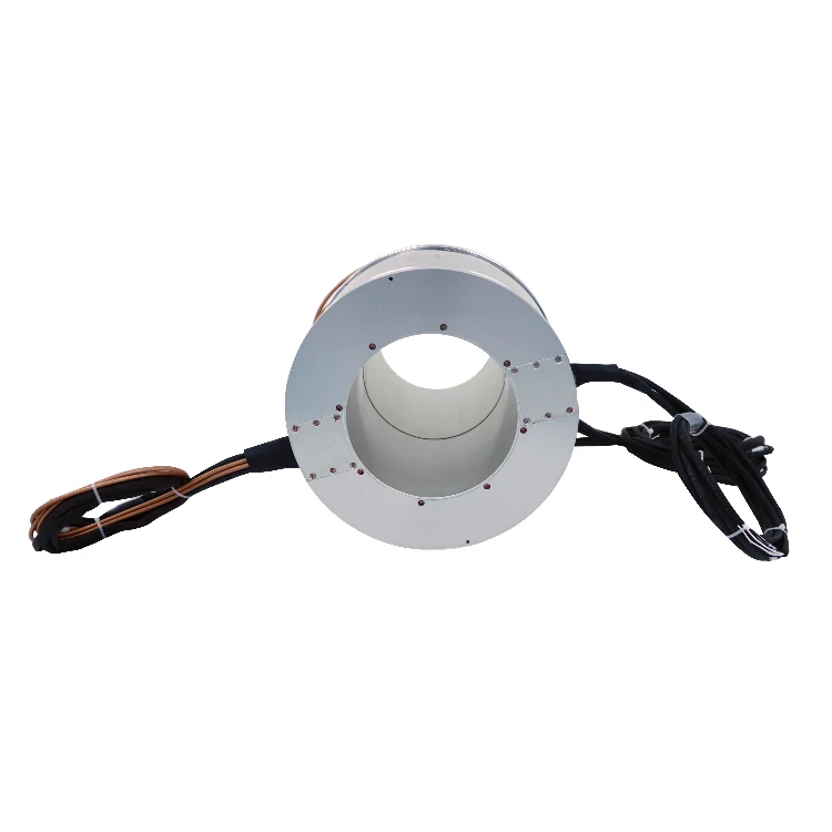 DHK156-70 Customized large diameter 156mm through hole slip ring for automatic potting machines, view 3