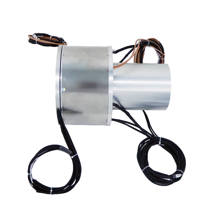DHK156-70 Customized large diameter 156mm through hole slip ring for automatic potting machines — customized slip rings manufactured by INGIANT