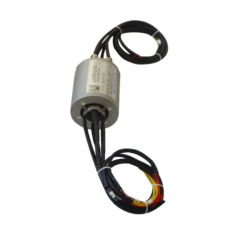 DHK030-8-003 Customized hole diameter 30mm through hole slip ring 5 channels 150A and 3 channels 5A, view 3