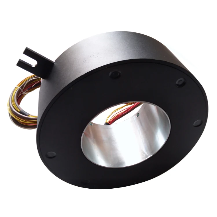 DHK150-7 standard series through hole slip ring hole diameter 150mm 7 channels power, view 2