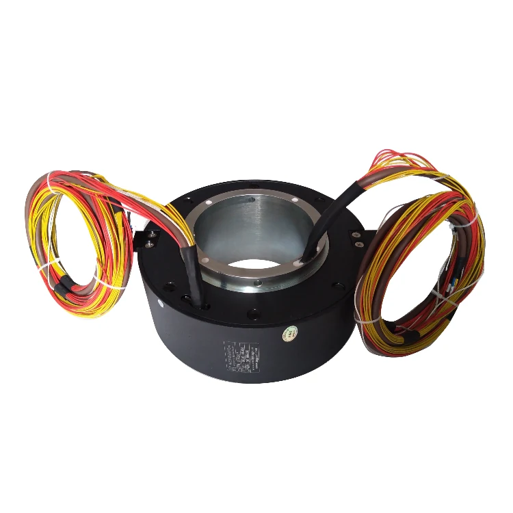 DHK150-7 standard series through hole slip ring hole diameter 150mm 7 channels power, view 3