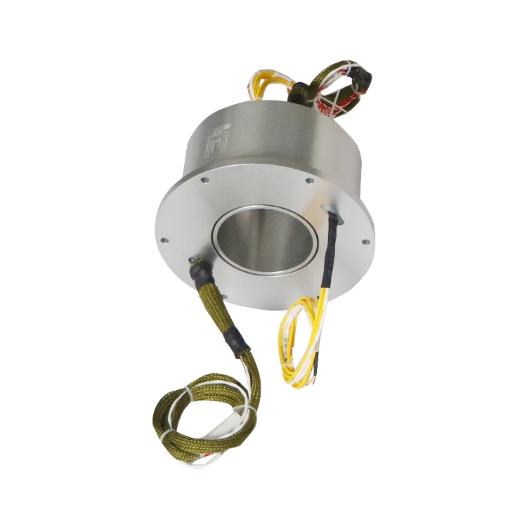 DHK078-16 Non-standard custom inner diameter 78mm through hole slip ring 16 channels — customized slip rings manufactured by INGIANT