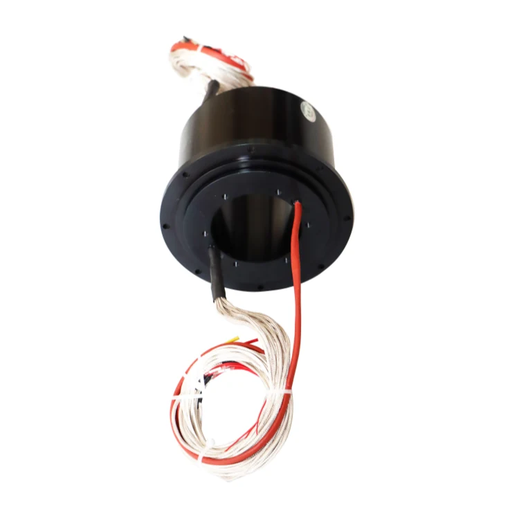 DHK070-17 Ingiant through hole slip ring standard hole diameter 70mm transmission 17channels signal and power — through bore slip rings manufactured by INGIANT