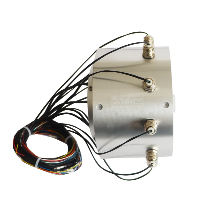 DHK070-20-1A Ingiant inner diameter 70mm through hole slip ring 20 channels 1A, view 2