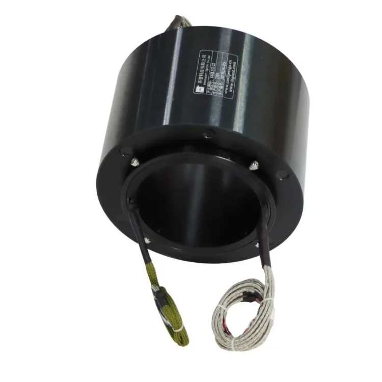 DHK132-22 through hole slip rings hole diameter 132mm for industrial automatic equipment — through bore slip rings manufactured by INGIANT
