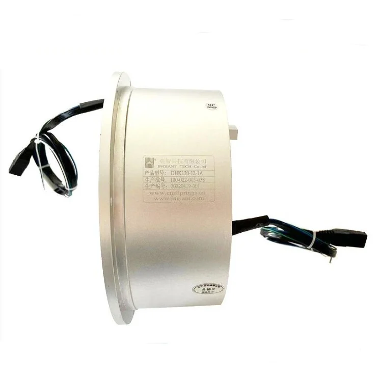 DHK120-12-1A through hole slip rings inner hole 120mm 12channels 1A, view 2