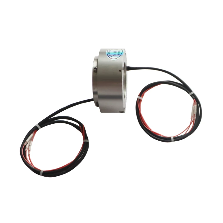 DHK035-4-1A Ingiant through hole slip ring hole diameter 35mm with 4 channels 1A power widely used for automation equipment, view 2
