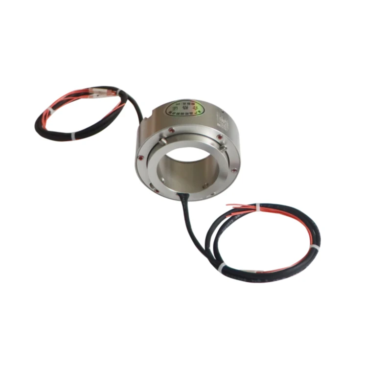 DHK035-4-1A Ingiant through hole slip ring hole diameter 35mm with 4 channels 1A power widely used for automation equipment — through bore slip rings manufactured by INGIANT