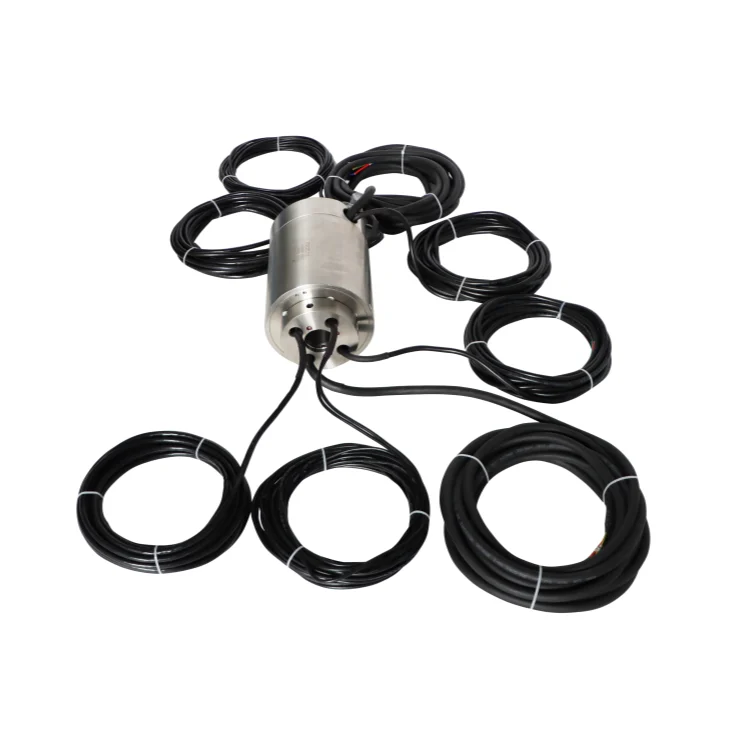 DHK046F-27 through hole slip ring hole diameter 46mm 27channels, view 2