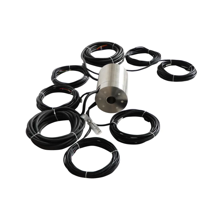 DHK046F-27 through hole slip ring hole diameter 46mm 27channels — through bore slip rings manufactured by INGIANT