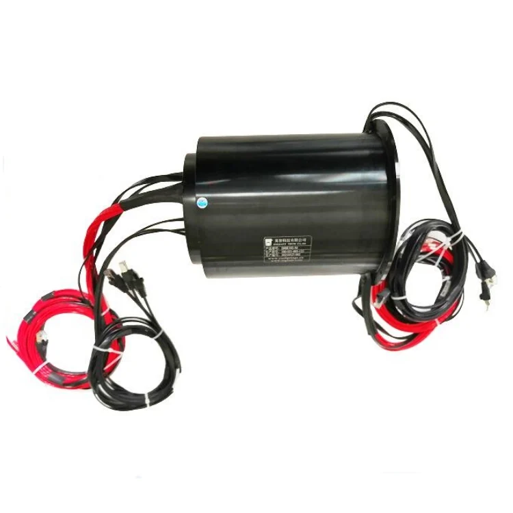Ingiant precision through hole slip ring hole 102mm and 54 channels, view 2