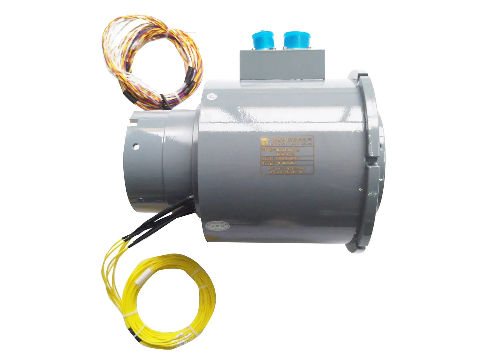 Through hole slip ring super long life 22 channels 5A, view 3