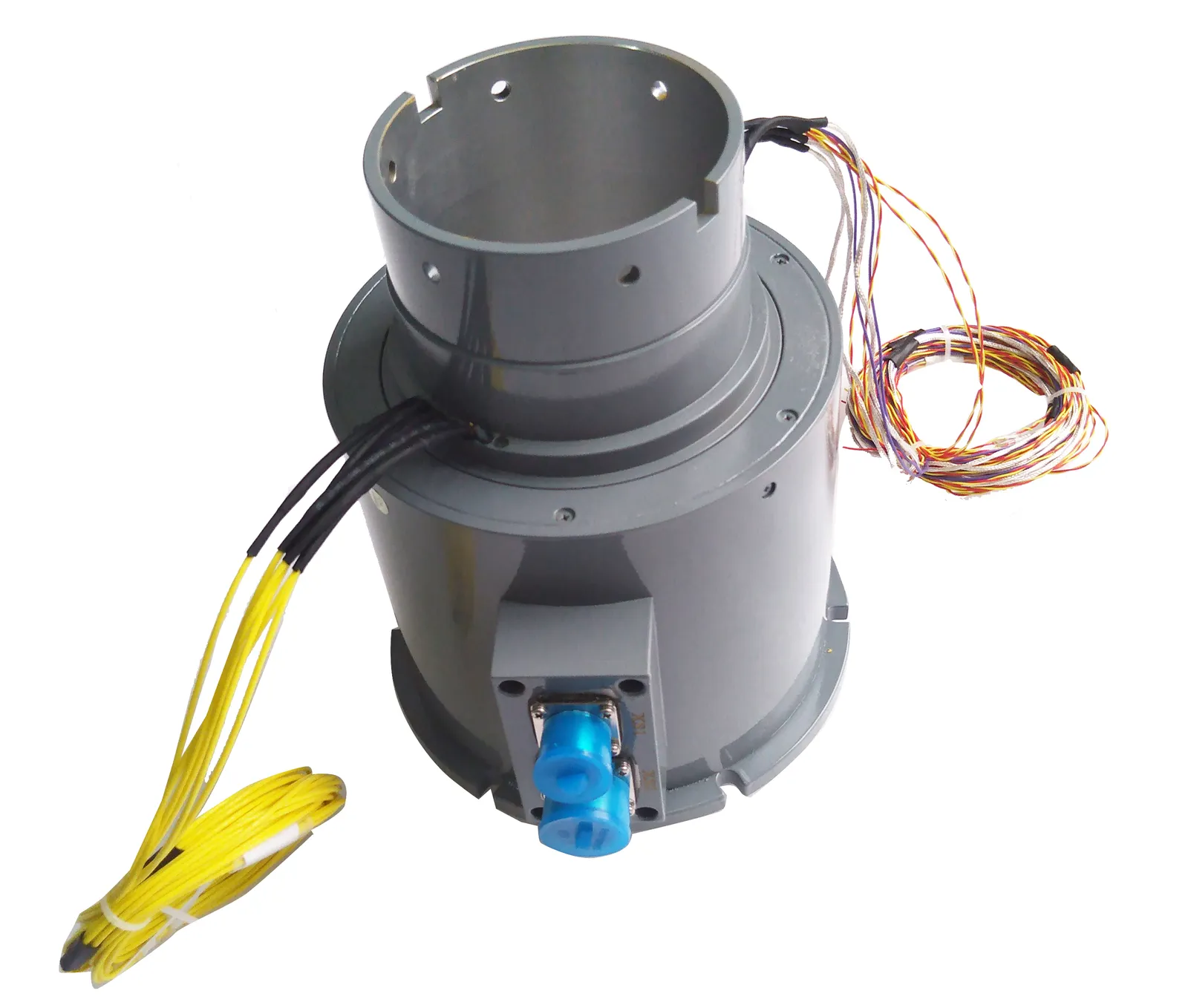 Through hole slip ring super long life 22 channels 5A — customized slip rings manufactured by INGIANT