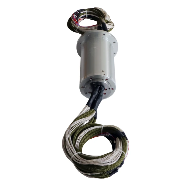 DHS105-120 USB slip rings diameter 105mm 120channels for machine vision, view 2