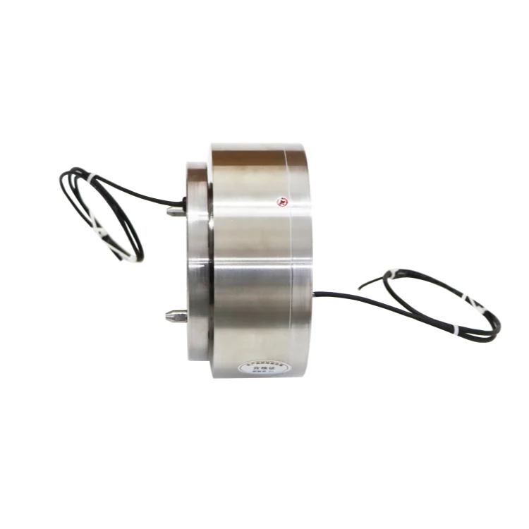 DHK060F-1-1A hollow shaft waterproof conductive slip ring 1channels 1A, view 2
