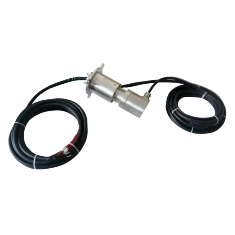 DHS065F-15-2A-002 Non-standard custom waterproof conductive slip ring 65mm15 channels power and signal (2A/ring), view 3