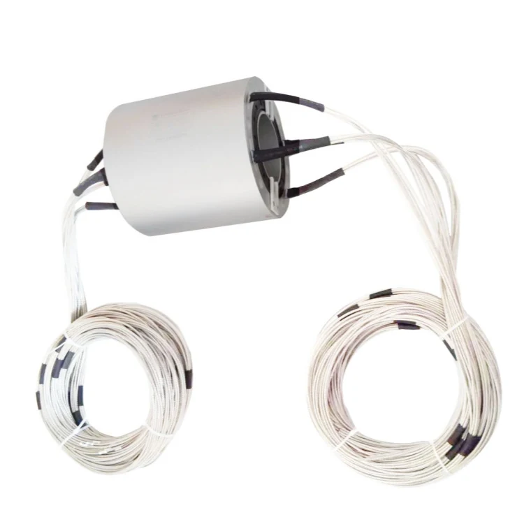 DHK070F-26-5A waterproof conductive slip ring 26 channels 5A through hole slip ring hole diameter 70mm, view 3