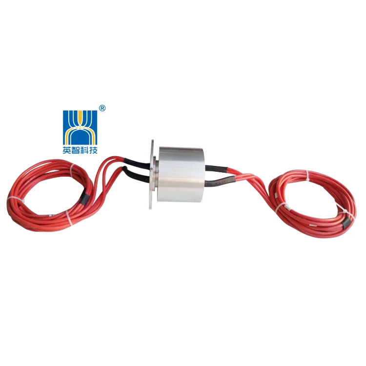 DHK025-4-40A series through hole waterproof conductive slip rings 4channels 40A — through bore slip rings manufactured by INGIANT