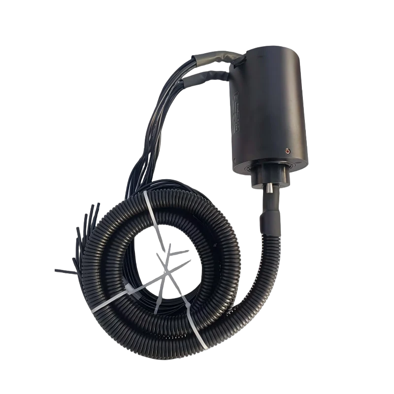 Waterproof Slip Ring Ø78mm OD IP65/IP68 – Custom Sealed Rotary Joint for Marine & Industrial Use, view 2