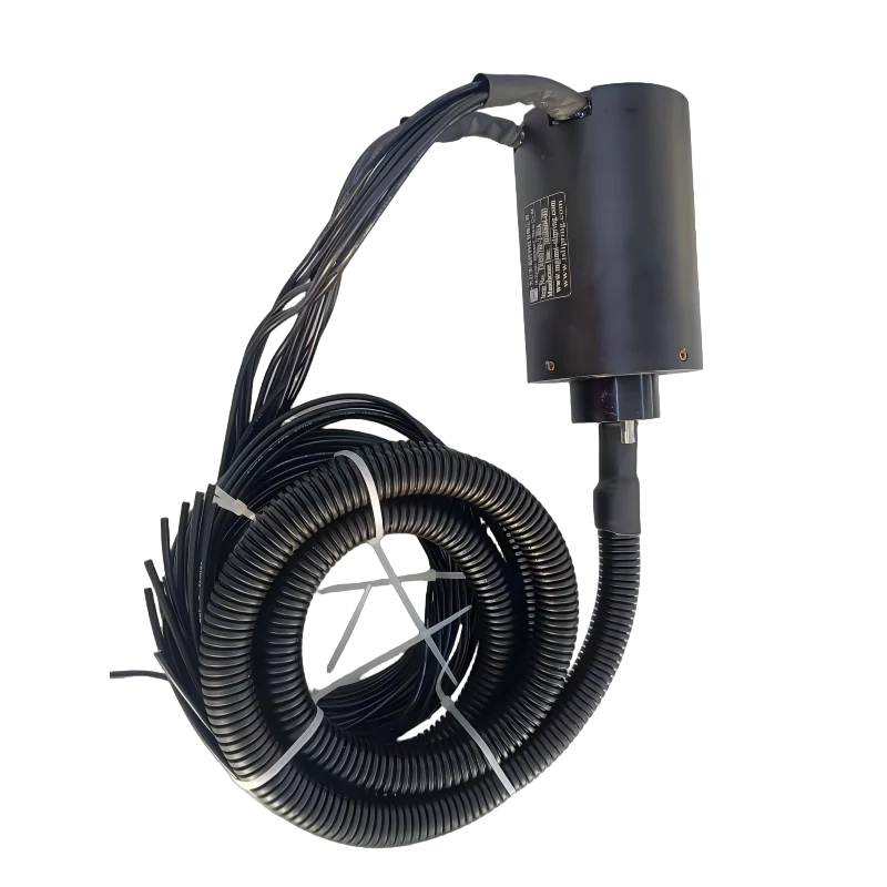 Waterproof Slip Ring Ø78mm OD IP65/IP68 – Custom Sealed Rotary Joint for Marine & Industrial Use, view 3