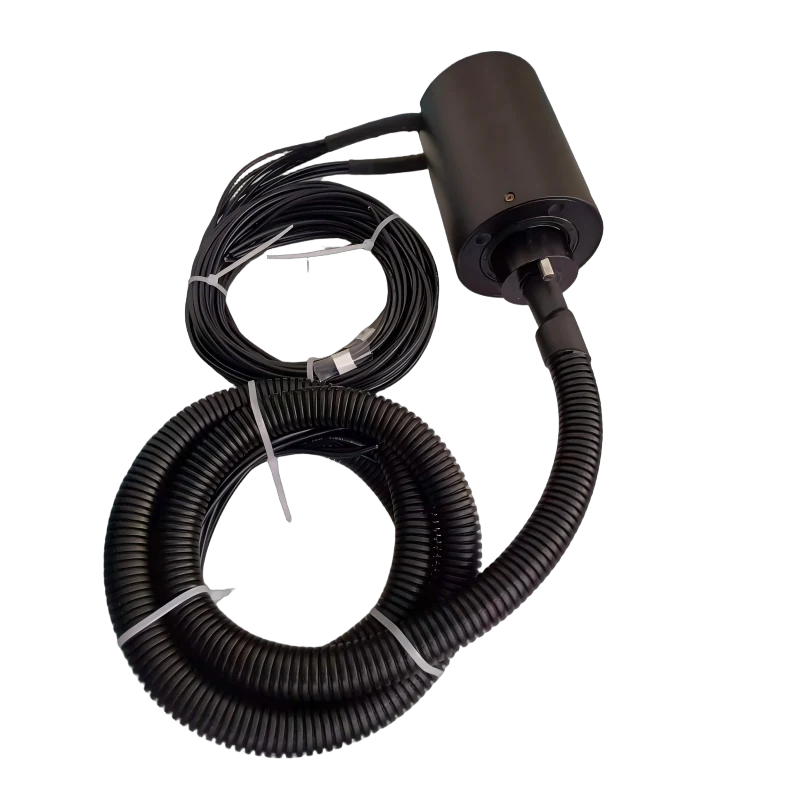 Waterproof Slip Ring Ø78mm OD IP65/IP68 – Custom Sealed Rotary Joint for Marine & Industrial Use, view 4