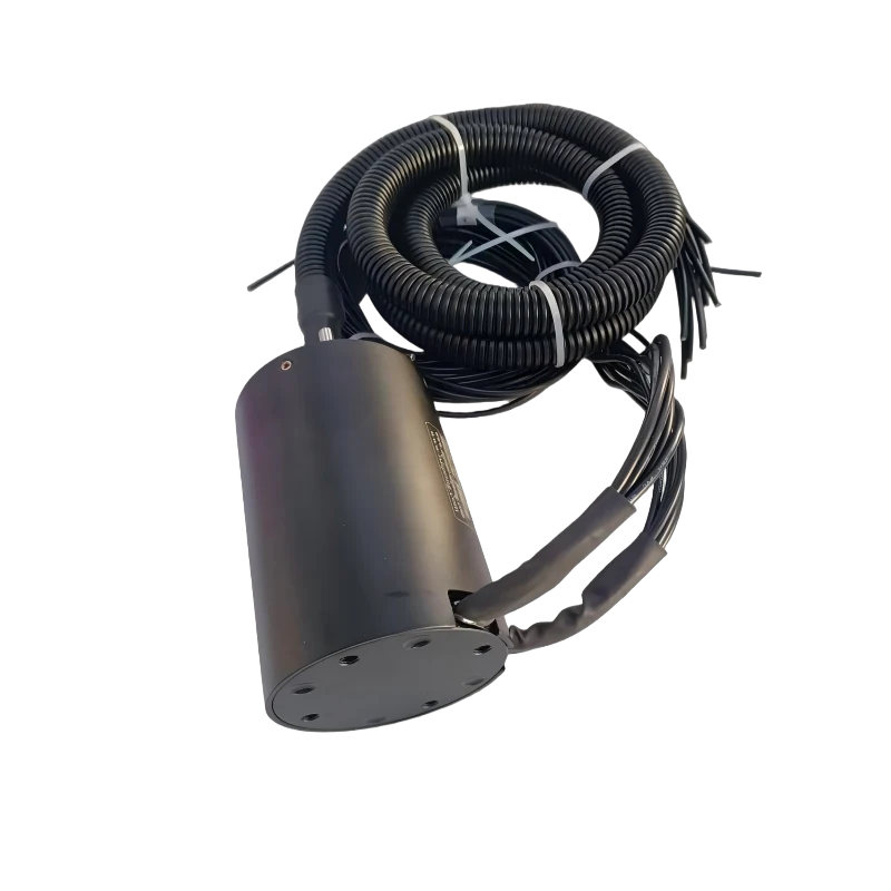 Waterproof Slip Ring Ø78mm OD IP65/IP68 – Custom Sealed Rotary Joint for Marine & Industrial Use, view 5