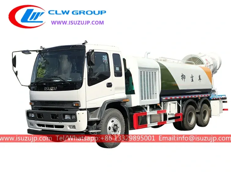 6×4 ISUZU FVZ 16000liters dust suppression tanker truck