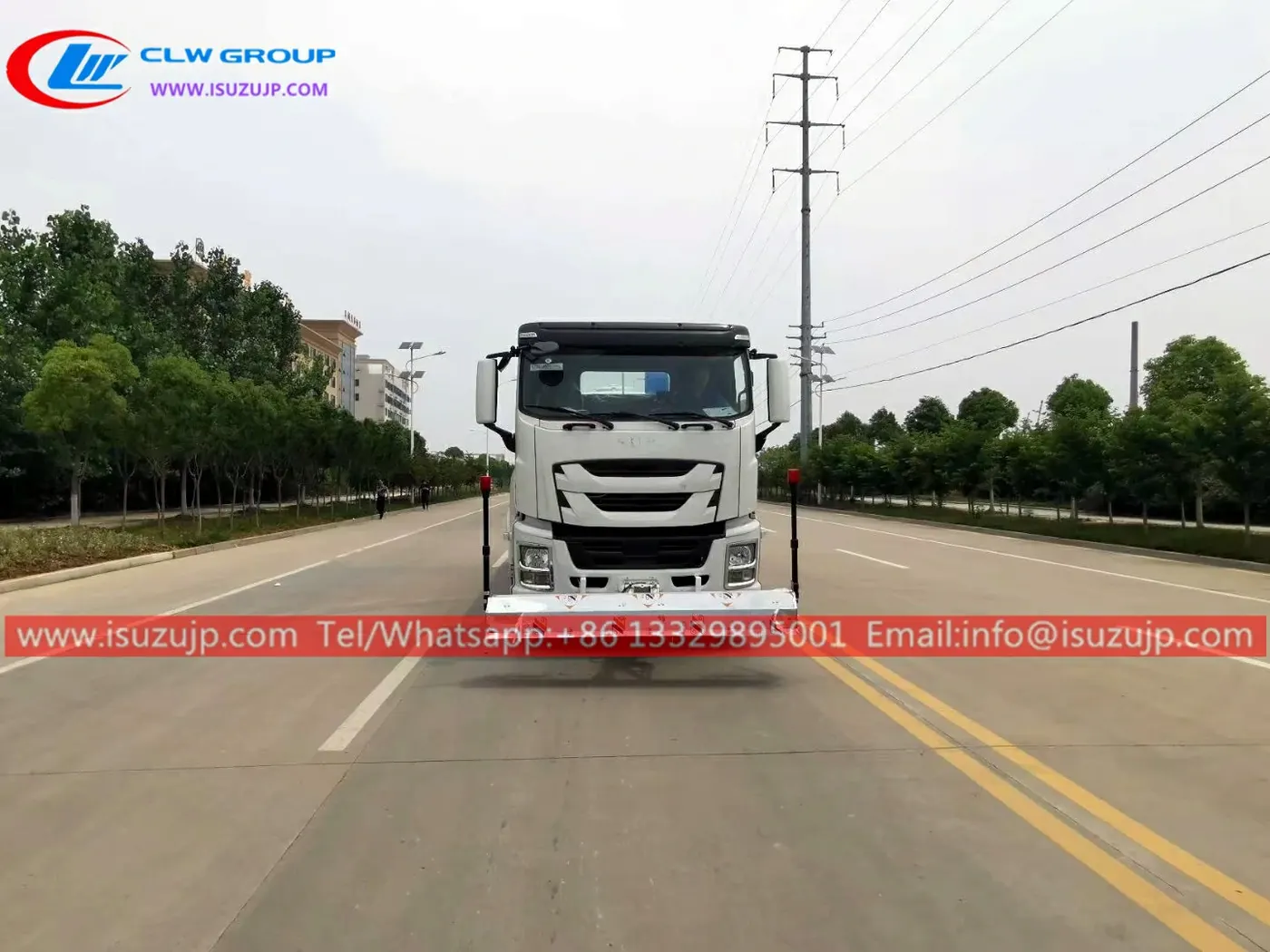 6×4 ISUZU GIGA 12000L street cleaning truck