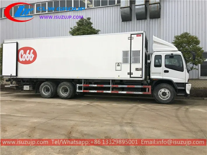 10 wheel ISUZU FVZ 9.4m baby chick transport vehicle