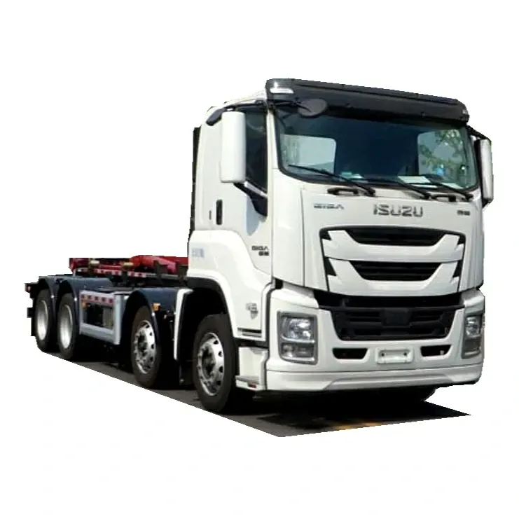 12 wheel ISUZU GIGA 25ton roll on roll off dump truck
