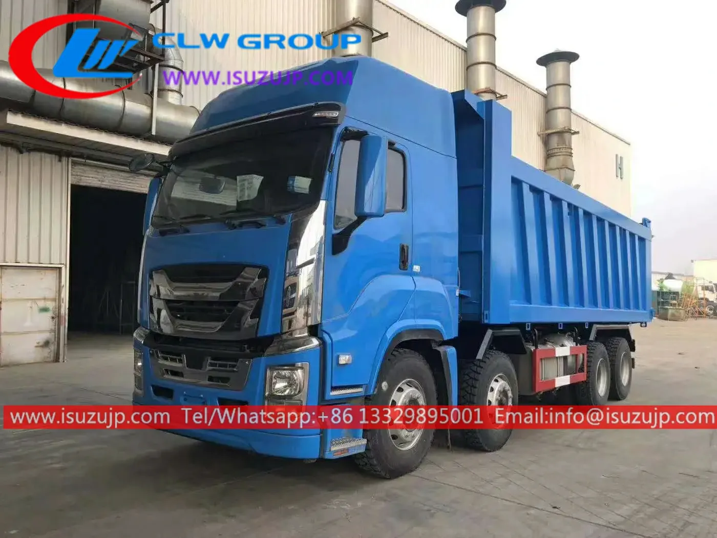 12 wheeler Isuzu GIGA forward tipper truck