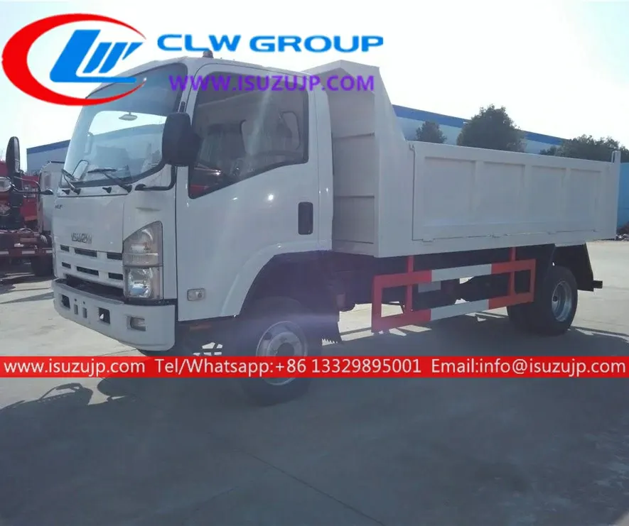 4WD ISUZU ELF Off road 8 ton mining dump truck