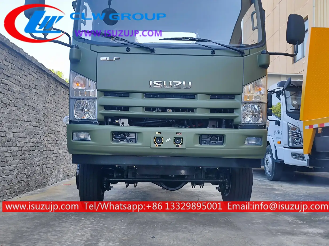 4WD 4×4 ISUZU NPR all terrain 8tons truck chassis