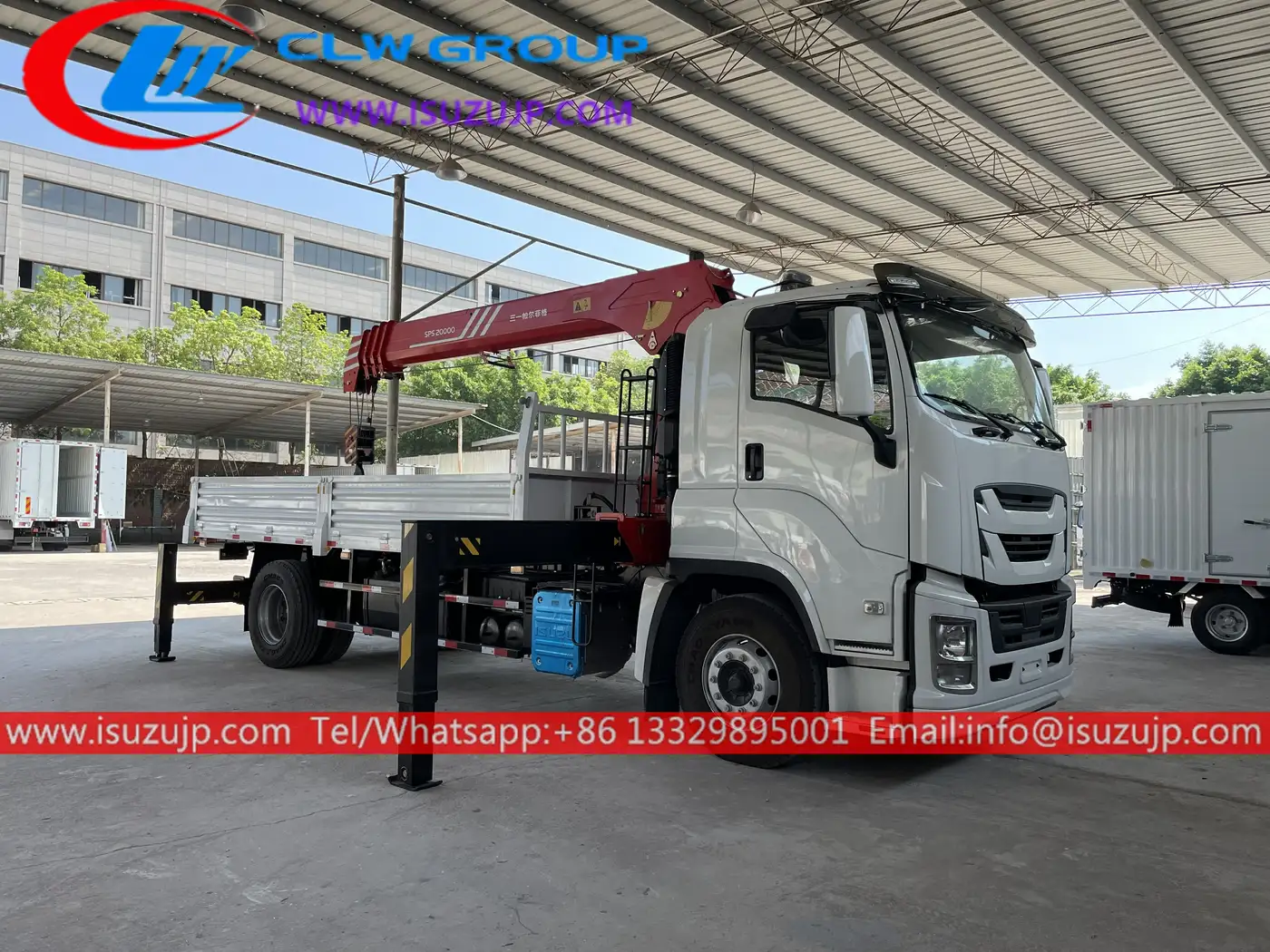 4×2 ISUZU GIGA 10 ton crane truck for sale