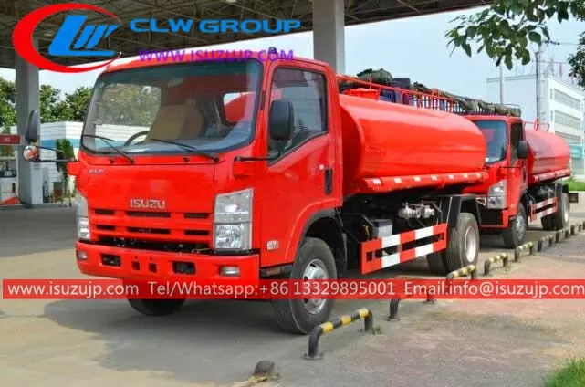 4X4 ISUZU 10cbm off road water tanker truck